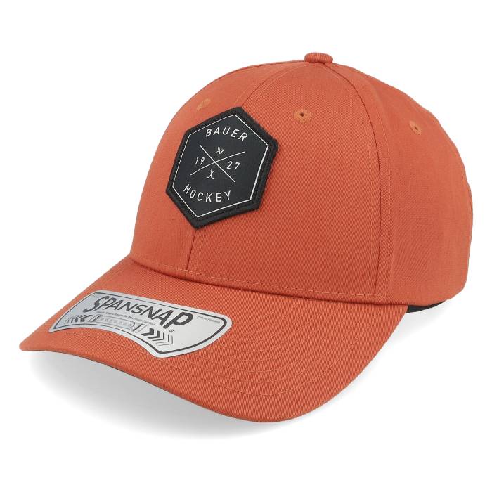 Bauer 【 Patch Sr Brick Adjustable Men Orange 】 メンズ orange 橙・オレンジ｜スニケス