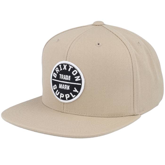 ブリクストン Brixton 【 Oath Iii Sand Snapback Men Beige 】 砂色・サンド Snapback スナップバック バッグ メンズ ベージュ|スニケス