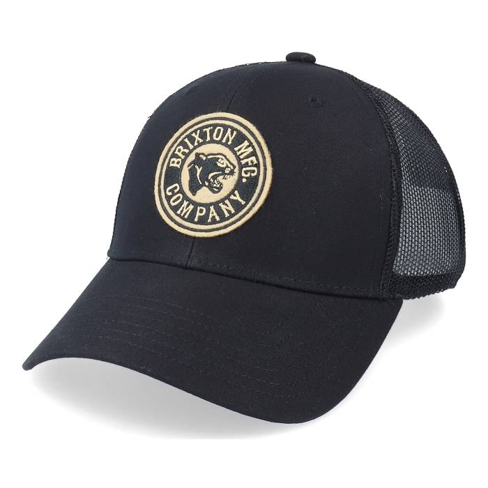 ブリクストン Brixton 【 Forte X Medium Profile Mesh Black Trucker Men Black 】 黒色 ブラック トラッカー メンズ 黒色 ブラック|スニケス