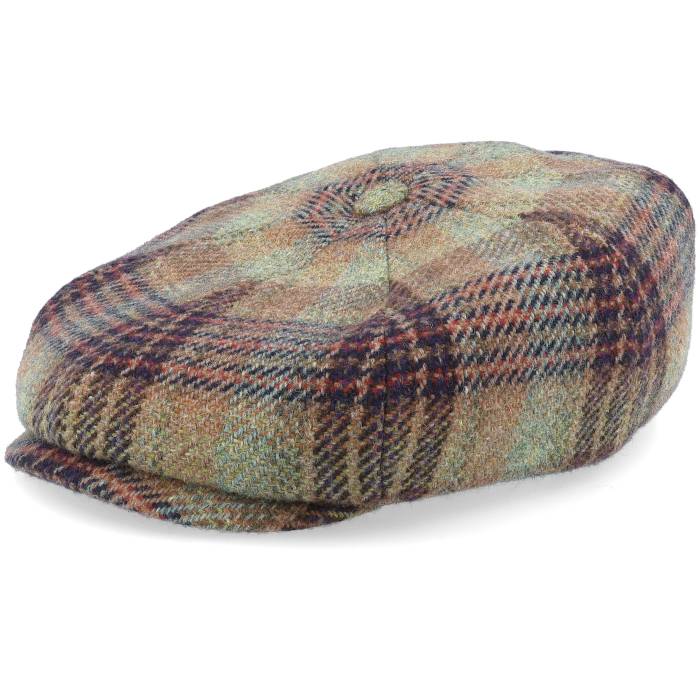 ステットソン Stetson 【 8-Panel Cap Wool Garage Beige/Brown/Khaki Flat Cap Men Brown 】 キャップ 帽子 メンズ 茶色 ブラウン