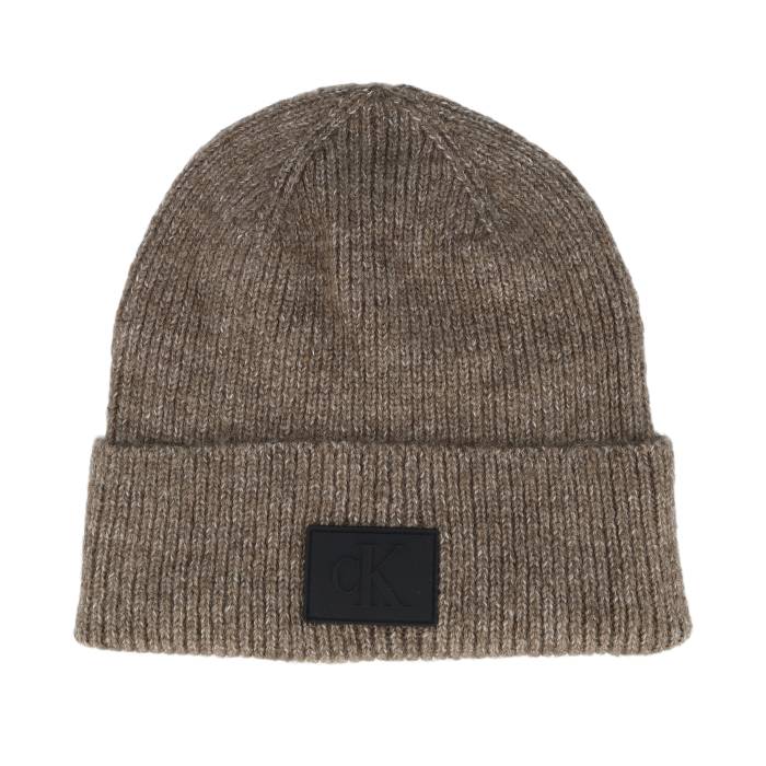 カルバンクライン Calvin Klein 【 Rubberized Beanie Falcon Cuff Men Beige 】 キャップ 帽子 メンズ ベージュ 19,684円