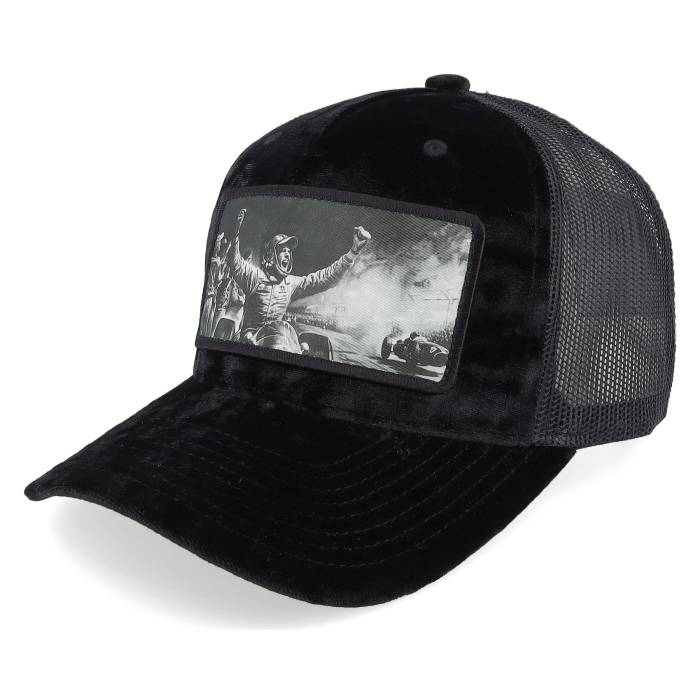 Calza Pennello 【 Celebrating Racing Victory Velvet Black A-Frame Trucker Men Black 】 Victory ビクトリー 黒色 ブラック トラッカー メンズ 黒色 ブラック