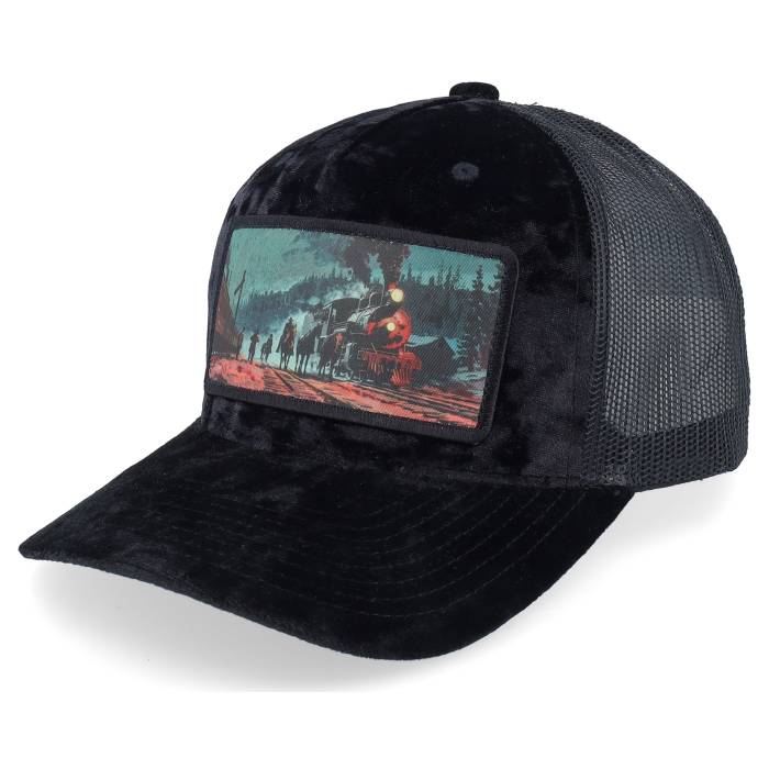 Calza Pennello 【 Western Outlaws & Cowboys Velvet Black Trucker Men Black 】 ウェスタン カウボーイズ 黒色 ブラック トラッカー メンズ 黒色 ブラック