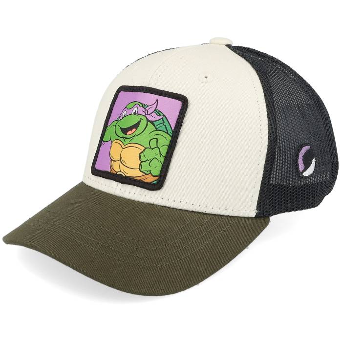Tmnt 【 Kids Donatello Box Green/White/Black Trucker Kids White 】 ボックス トラッカー ジュニア キッズ 白色 ホワイト｜スニケス