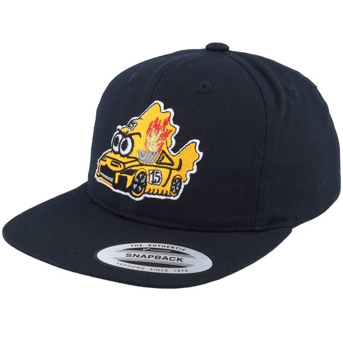 Kiddo Cap 【 Kids Fish Racing Car Toddler Black Snapback Kids Black 】 ベビー 赤ちゃん用 黒色 ブラック Snapback スナップバック バッグ ジュニア キッズ 黒色 ブラック|スニケス