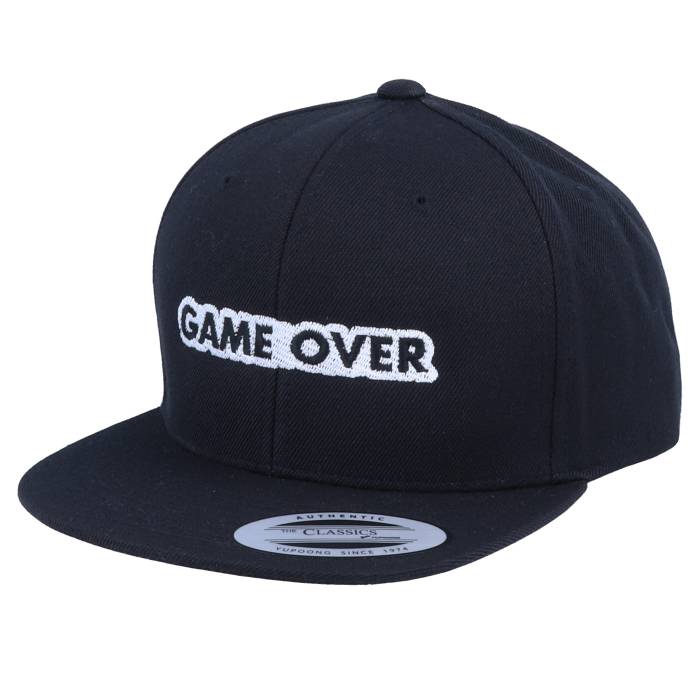 Kiddo Cap 【 Kids Game Over Black Snapback Kids Black 】 Game ゲーム 黒色 ブラック Snapback スナップバック バッグ ジュニア キッズ 黒色 ブラック|スニケス