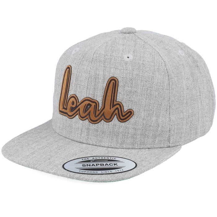Kiddo Cap 【 Kids Leah Engraved Patch Heather Grey Snapback Kids Grey 】 heather ヘザー 灰色 グレー Snapback スナップバック バッグ ジュニア キッズ 灰色 グレー