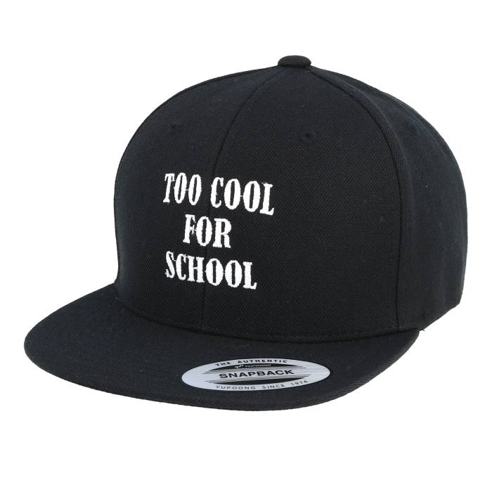 Kiddo Cap 【 Kids Too Cool For School Black Snapback Kids Black 】 クール 黒色 ブラック Snapback スナップバック バッグ ジュニア キッズ 黒色 ブラック｜スニケス