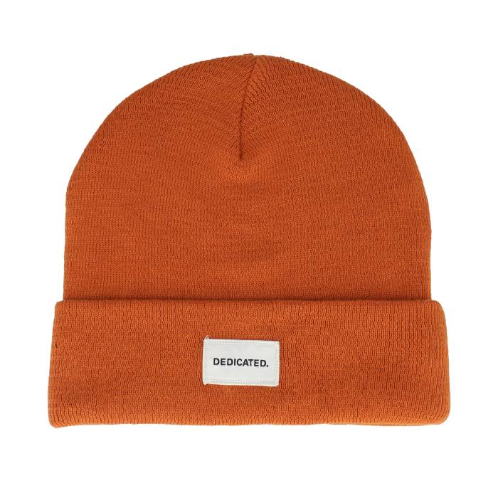 Dedicated 【 Beanie Kiruna Cinnamon Orange Cuff Men Orange 】 キャップ 帽子 orange 橙・オレンジ メンズ orange 橙・オレンジ｜スニケス 14,839円