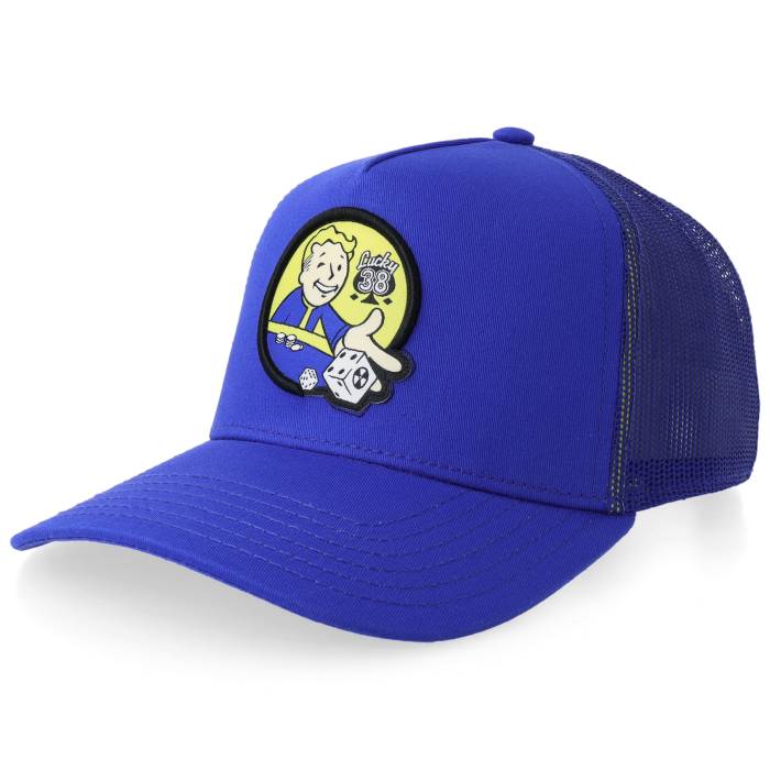 Difuzed 【 Fallout Lucky 38 A-Frame Trucker Men Blue 】 トラッカー メンズ 青色 ブルー｜スニケス