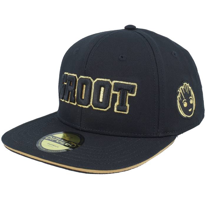 Difuzed 【 Groot Black Snapback Men Black 】 黒色 ブラック Snapback スナップバック バッグ メンズ 黒色 ブラック