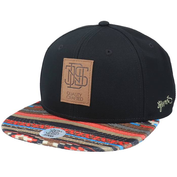 Djinns 【 6 Panel Aztec Black Snapback Men Black 】 黒色 ブラック Snapback スナップバック バッグ メンズ 黒色 ブラック