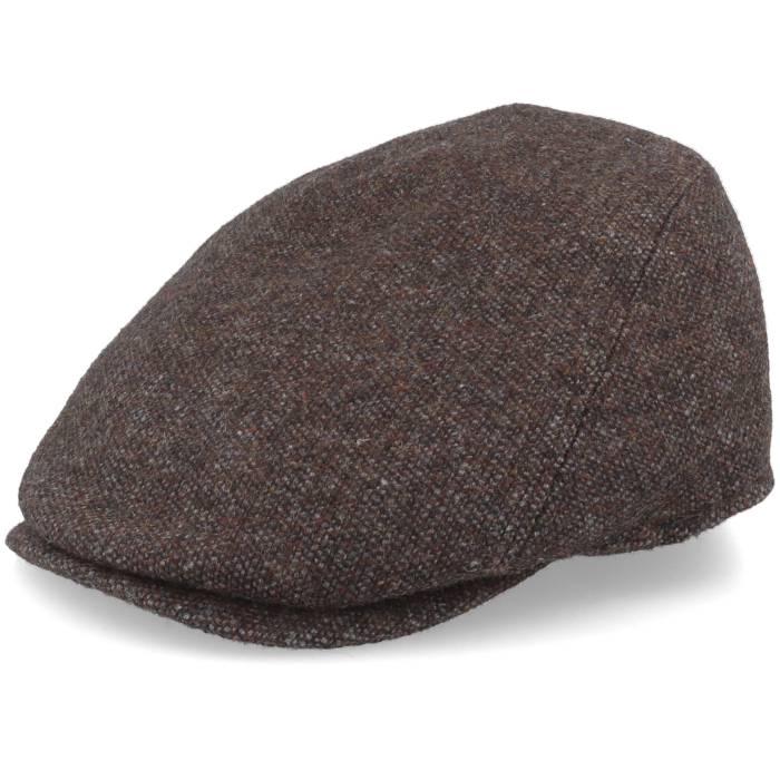Mjm Hats 【 Bang El Wool Mix 88 Brown Flat Cap Men Brown 】 茶色 ブラウン キャップ 帽子 メンズ 茶色 ブラウン