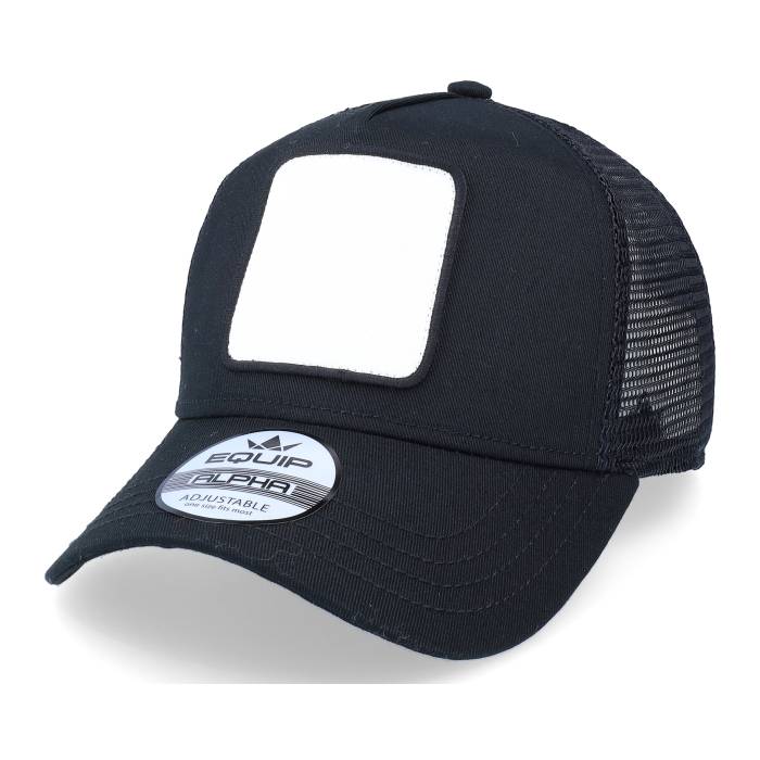 Equip 【 Blank Patch Black Trucker Men Black 】 黒色 ブラック トラッカー メンズ 黒色 ブラック|スニケス