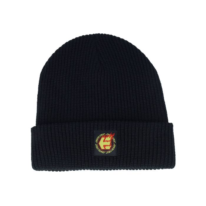 エトニーズ Etnies 【 Sc Flame Beanie Black Cuff Men Black 】 キャップ 帽子 黒色 ブラック メンズ 黒色 ブラック｜スニケス 15,675円