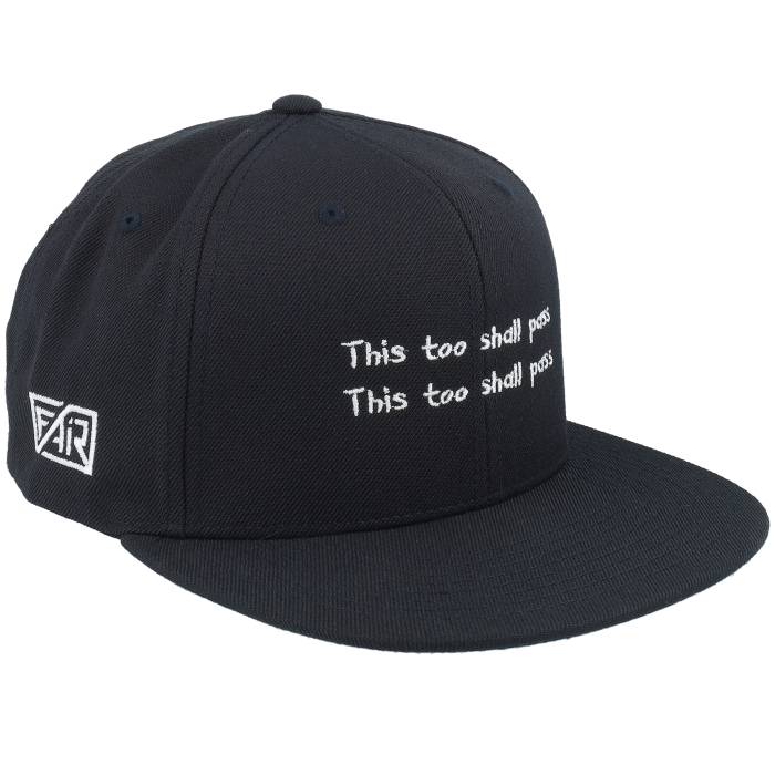 Fair 【 This Too Shall Pass Black Snapback Men Black 】 黒色 ブラック Snapback スナップバック バッグ メンズ 黒色 ブラック｜スニケス