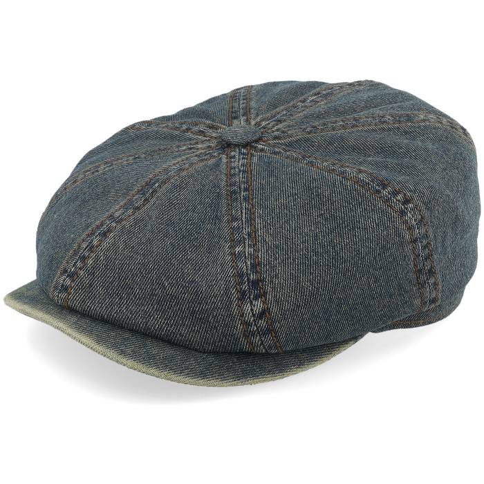ステットソン Stetson 【 Hatteras Denim Used Denim Flat Cap Men 】 デニム キャップ 帽子 メンズ 26,110円