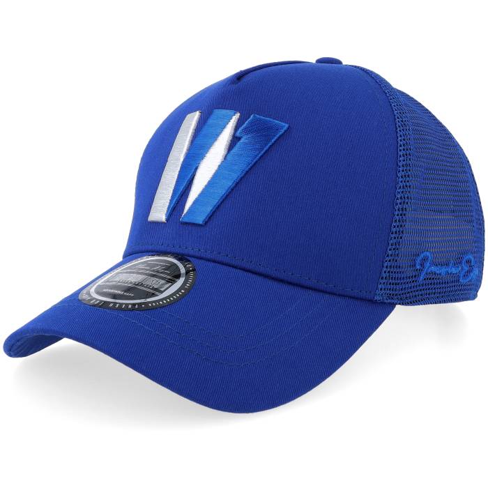 Formula One 【 Williams F1 25 X Fresh Ego Kid Heritage Blue A-Frame Trucker Men Blue 】 生新しい 青味 青み トラッカー メンズ 青味 青み