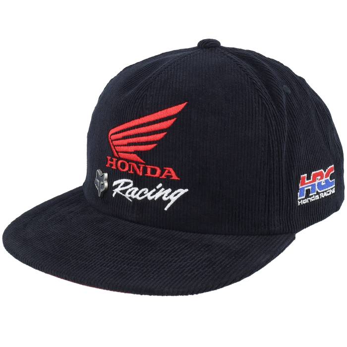 フォックス Fox 【 Honda Racing Cord Black Snapback Men Black 】 黒色 ブラック Snapback スナップバック バッグ メンズ 黒色 ブラック