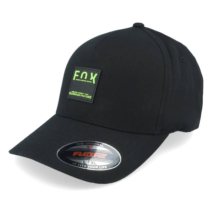 フォックス Fox 【 Intrude Black Flexfit Men Black 】 黒色 ブラック メンズ 黒色 ブラック｜スニケス