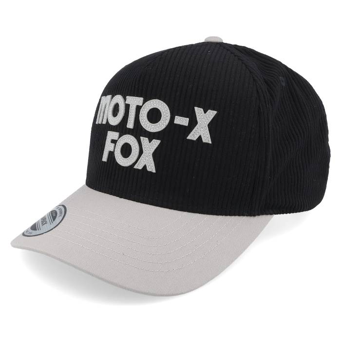 フォックス Fox 【 Moto-X Corduroy Hat Black/Grey A-Frame Men Black 】 コーデュロイ メンズ 黒色 ブラック|スニケス