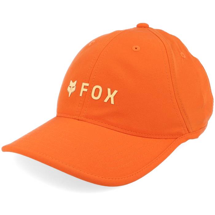 【★百貨店SALE★6/11十二時2時迄】狐狸 Fox 【 Womens Absolute Tech Hat Atomic Dad Cap Women Orange 】 レディース テック 旗がしら かぶり笠 レディース orange 橙・オレンジ色