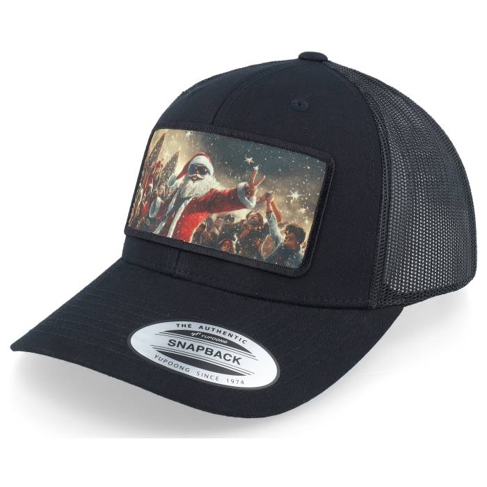 Ho-Ho-Hats 【 Santa Claus All In X-Mas Party Black Trucker Men Black 】 黒色 ブラック トラッカー メンズ 黒色 ブラック｜スニケス