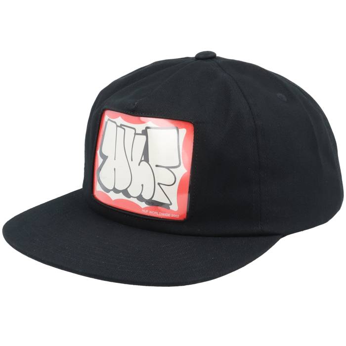 ハフ Huf 【 One Window Black Snapback Men Black 】 黒いこと 黒いこと Snapback スナップバック 御徒面子 メンズ 黒いこと 黒いこと