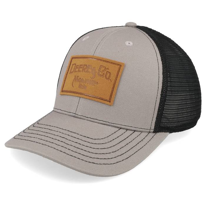 John Deere 【 Vintage \u0026 Co Black/Grey Trucker Men Grey / Black 】 vintage ビンテージ・ヴィンテージ トラッカー メンズ 薄墨色 薄墨色 黒いこと 黒いこと
