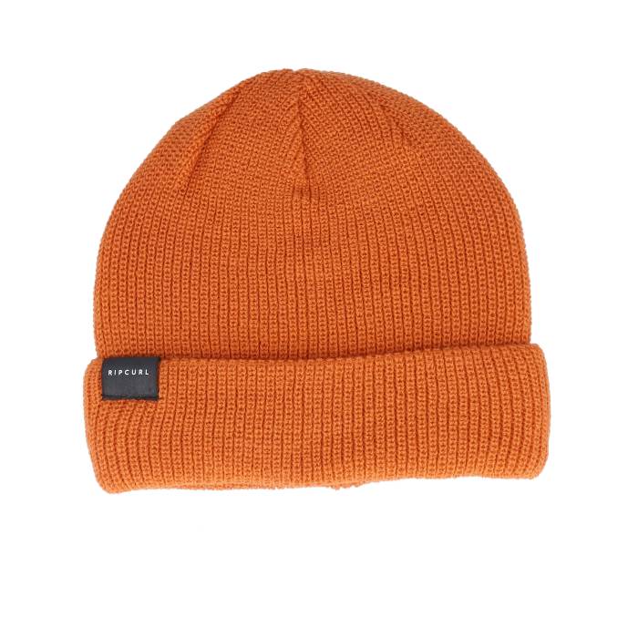 リップカール Rip Curl 【 Kids Impact Reg Beanie Orange Amber Cuff Kids Orange 】 インパクト キャップ 帽子 orange 橙・オレンジ ジュニア キッズ orange 橙・オレンジ｜スニケス