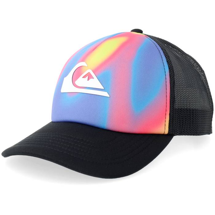 クイックシルバー Quiksilver 【 Kids Classic Foam Monaco Blue Holmes A-Frame Trucker Kids Black / 】 クラシック 青色 ブルー トラッカー ジュニア キッズ 黒色 ブラック｜スニケス