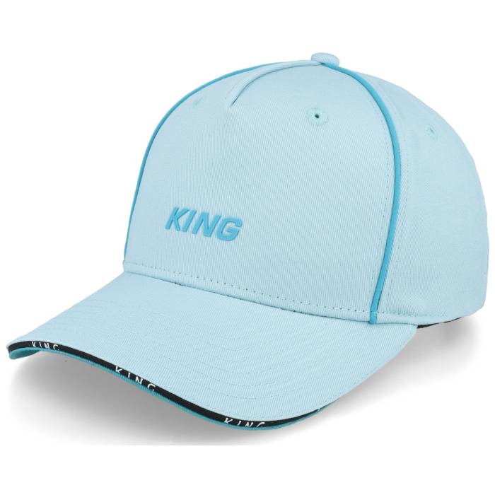 King Apparel 【 Stepney Curved Peak Cap Sky Blue Adjustable Men Blue 】 旗がしら かぶり笠 天の原 青味 青み メンズ 青味 青み