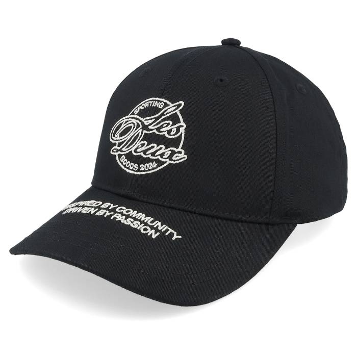Les Deux 【 Alonso Baseball Cap Black Adjustable Men Black 】 ベースボール キャップ 帽子 黒色 ブラック メンズ 黒色 ブラック｜スニケス