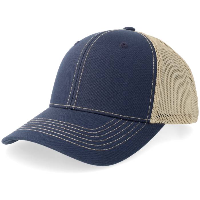 Equip 【 Navy/Khaki Trucker Men Blue 】 トラッカー メンズ 青色 ブルー