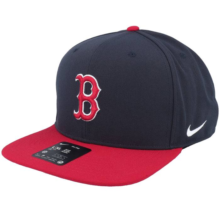 Nike Mlb 【 Boston Red Sox Dri-Fit Pro Blue/Red Snapback - Nike Men Blue 】 豆の町 Red 赤・赤いこと 素っ気ない相応う 労働者階級 Snapback スナップバック 御徒面子 メンズ 青味 青み