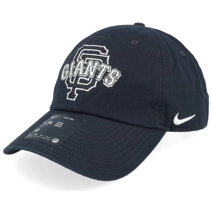 Nike Mlb 【 San Francisco Giants Statement Club Black Dad Cap - Nike Men Black 】 ジャイアンツ クラブ 黒色 ブラック キャップ 帽子 メンズ 黒色 ブラック｜スニケス 15,048円