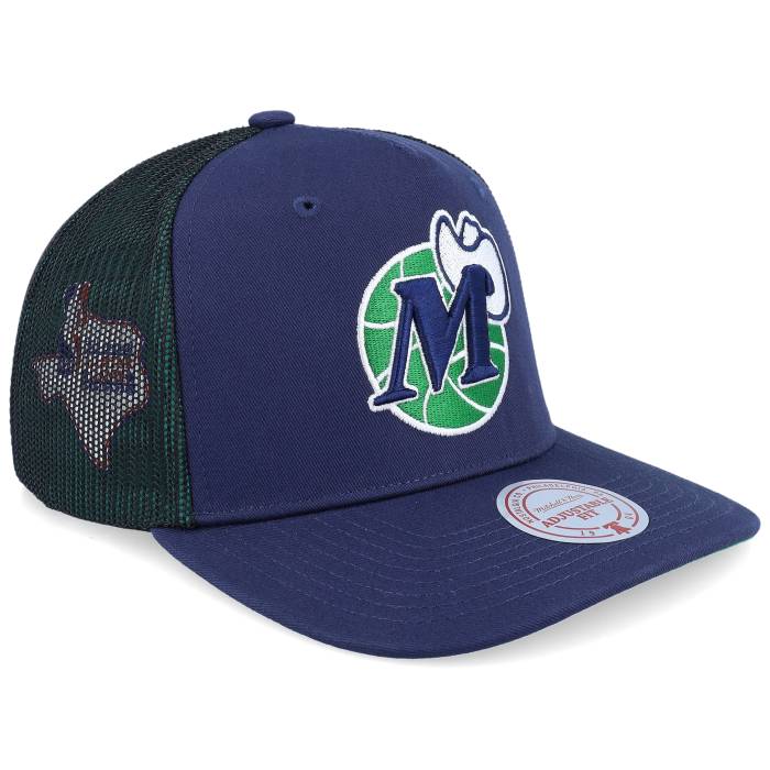 ミッチェル\u0026ネス Mitchell \u0026 Ness 【 Dallas Mavericks Tremor Hwc Navy A-Frame Trucker Men Blue 】 ダラス マーベリックス 紺色 米国海軍 トラッカー メンズ 青味 青み