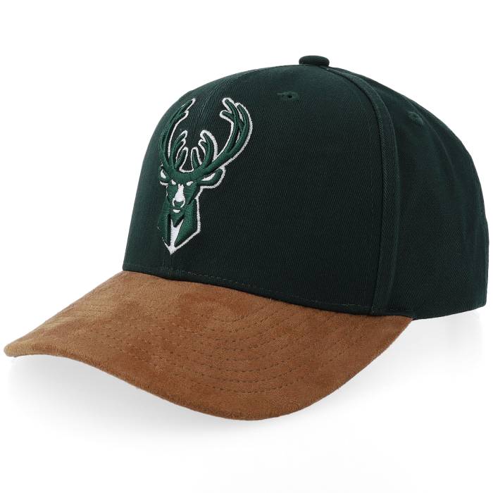 ミッチェル\u0026ネス Mitchell \u0026 Ness 【 Milwaukee Bucks Washed Pro Crown Green/Brown Adjustable Men Green 】 ミルウォーキー バックス 労働者階級 メンズ green 緑・緑であること