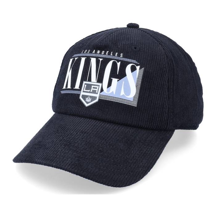 アメリカンニードル American Needle 【 Los Angeles Kings Printed Cord Black Adjustable Men Black 】 Kings キングス 黒色 ブラック メンズ 黒色 ブラック｜スニケス