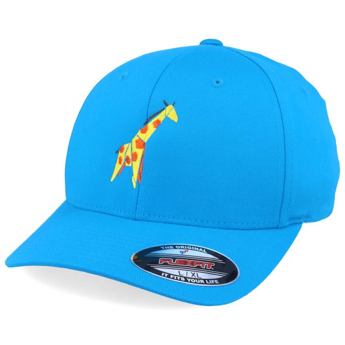 Origami 【 Paper Giraffe Aqua Flexfit Men Blue 】 アクア メンズ 青色 ブルー|スニケス