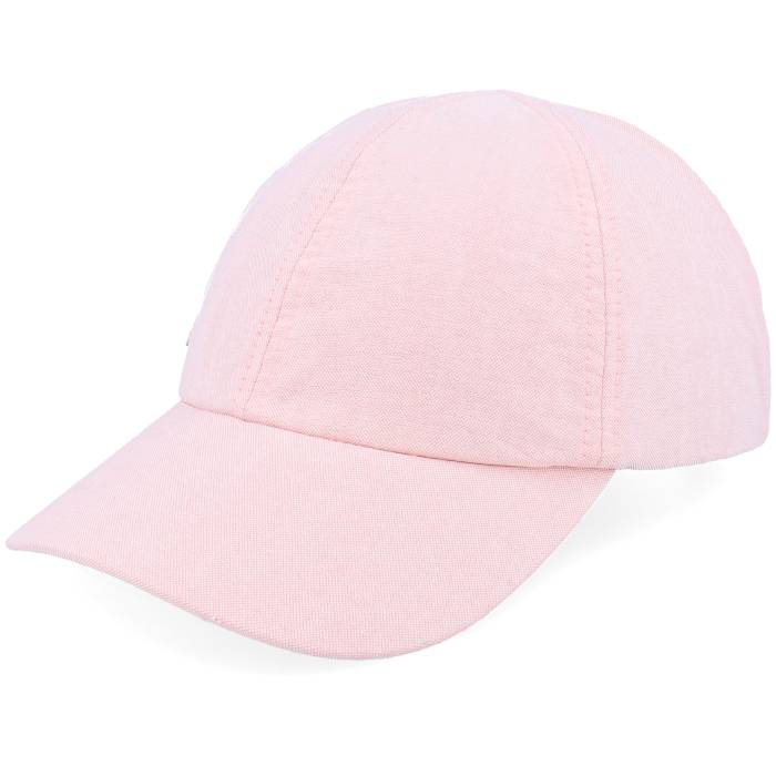【★百貨店SALE★6/11夜夜中2時迄】Seeberger 【 Chambray Fabric Baseball Cap Sandal Dad Cap Women Pink 】 野球 旗がしら かぶり笠 レディース pink サクラ色
