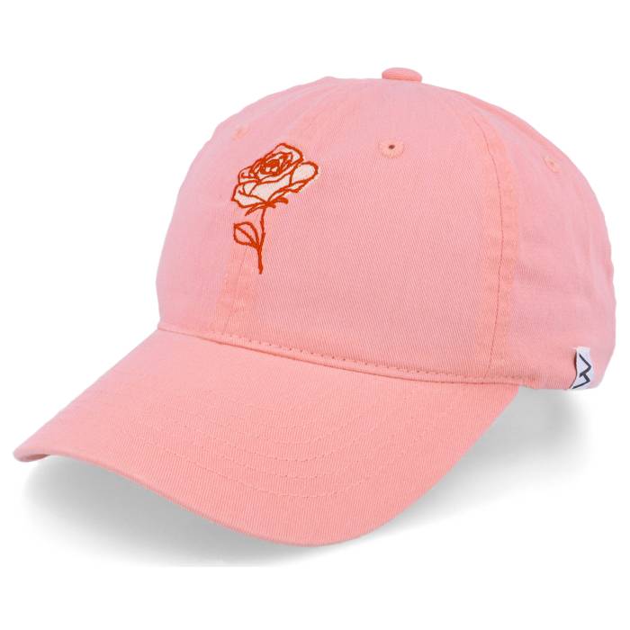 【★百貨店SALE★6/11夜夜中2時迄】Wei 【 Rose Washed Cotton Pink Mom Cap Women Pink 】 Rose サクラ色 pink サクラ色 旗がしら かぶり笠 レディース pink サクラ色
