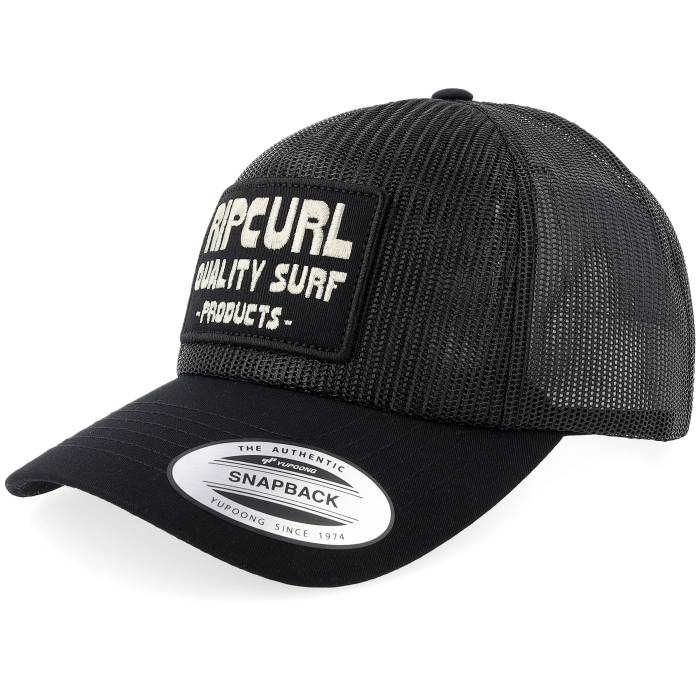 リップカール Rip Curl 【 Pacific Rinse Black A-Frame Trucker Men Black 】 パシフィック 黒色 ブラック トラッカー メンズ 黒色 ブラック｜スニケス