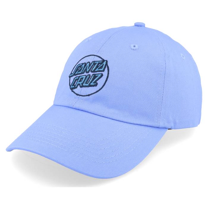 サンタクルーズ Santa Cruz 【 Partial Dot Hyacinth Dad Cap Men Blue 】 キャップ 帽子 メンズ 青色 ブルー｜スニケス