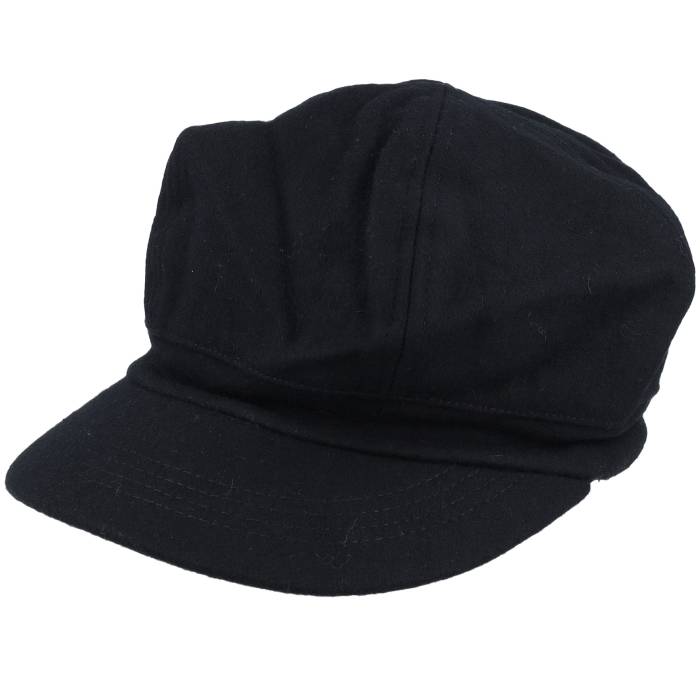 【★百貨店SALE★6/11十二時2時迄】【 Wool Blend Baker Boy Cap Black Vega Cap Women Black 】 旗がしら かぶり笠 黒いこと 黒いこと ベガ・ヴェガ レディース 黒いこと 黒いこと