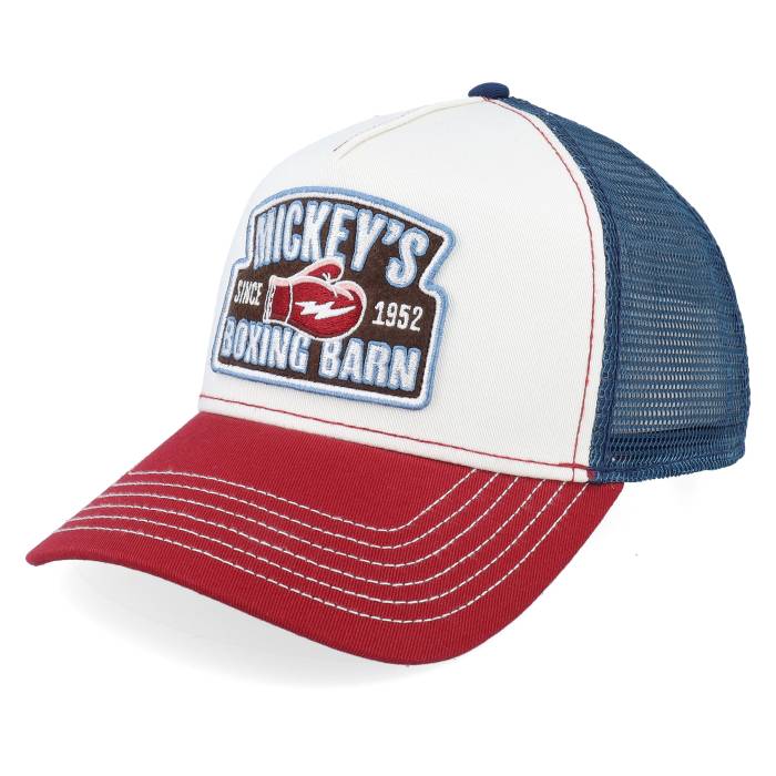 Jj Hats 【 Boxing Barn White/Navy/Burgundy A-Frame Trucker Men White 】 トラッカー メンズ 白色 ホワイト｜スニケス 15,904円
