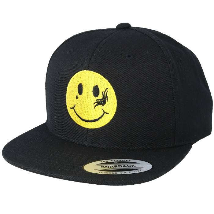 Tattoo Collective 【 Smiley Tattoo Black Snapback Men Black 】 黒色 ブラック Snapback スナップバック バッグ メンズ 黒色 ブラック|スニケス