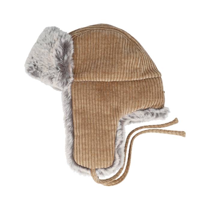 ステットソン Stetson 【 Bomber Cap Corduroy Jersey Beige Trapper Men Beige 】 キャップ 帽子 コーデュロイ ジャージ ベージュ メンズ ベージュ
