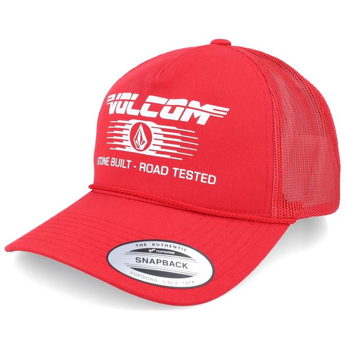 ボルコム Volcom 【 Road Tested Cheese Hat Cranberry A-Frame Trucker Men Red 】 トラッカー メンズ Red 赤・レッド 16,898円