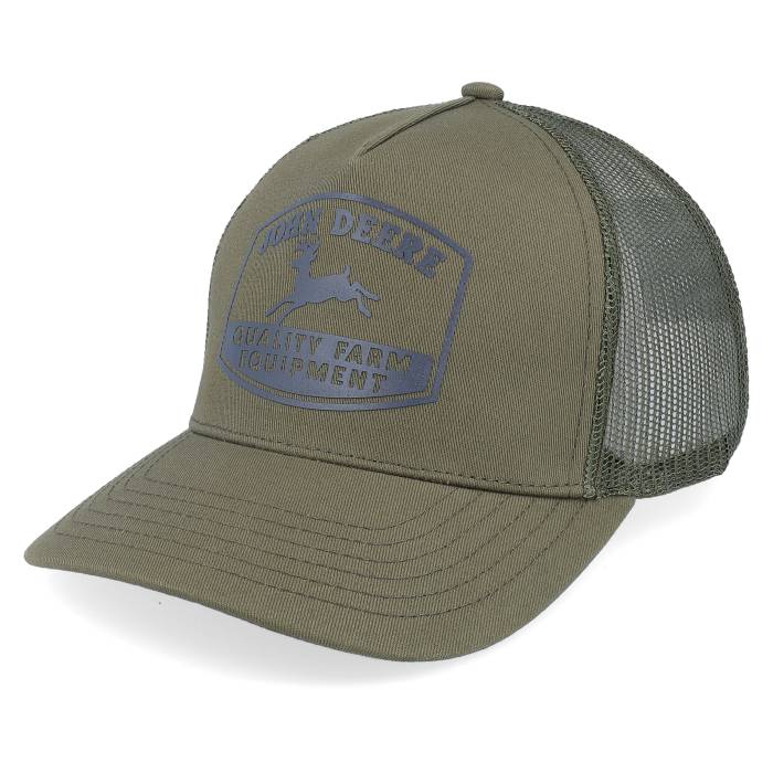 John Deere 【 Cotton Twill Mesh Cap Olive Trucker Men Green 】 キャップ 帽子 olive オリーブ トラッカー メンズ green 緑・グリーン|スニケス